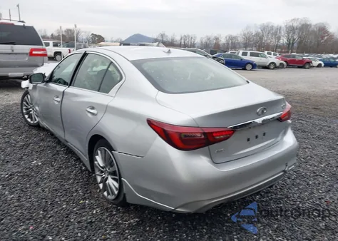 2018 Infiniti Q50 3.0T Luxe from USA, damaged, VIN JN1EV7AR7JM437763